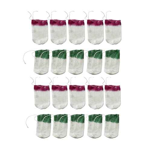 20-Pack Propane Lantern Mantles- U-Shape Design for Propane Lamps-String Tie for Outdoor Camping Lanterns
