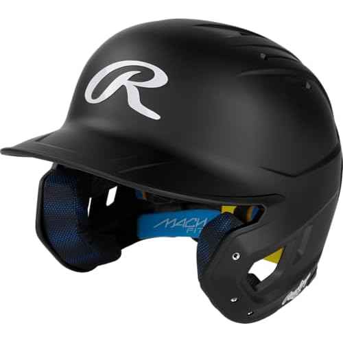 Rawlings | MACH FIT Baseball Batting Helmet | Multi-Directional Flex | Fits 6 3/8" - 7 5/8" | Multiple Colors