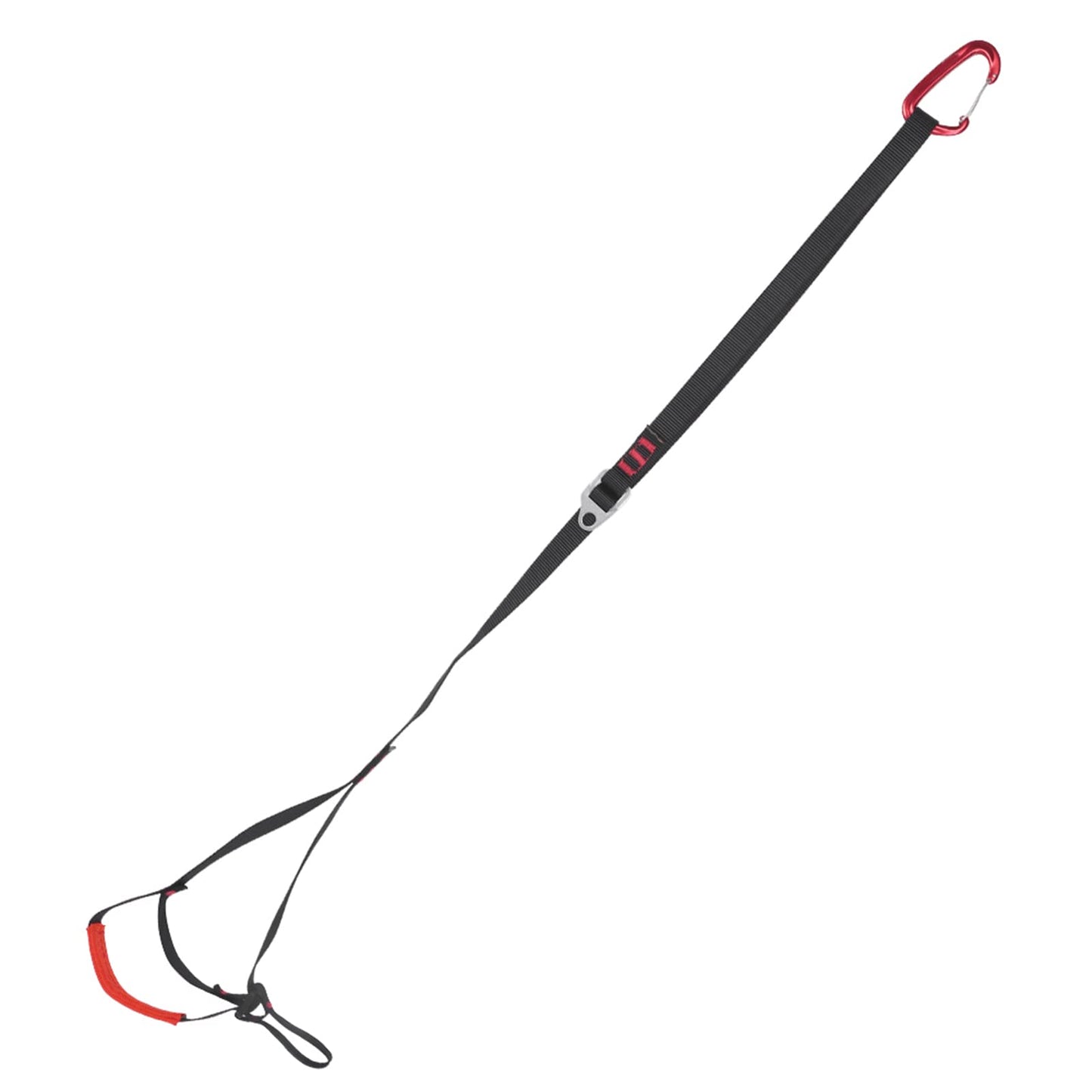 RiToEasysports Adjustable Climbing Ascender Sling Foot Loop Ascender,Foot Loop Ascender Webbing Sling for Outdoor Mountaineering, Rock Climbing, Expedition, Caving