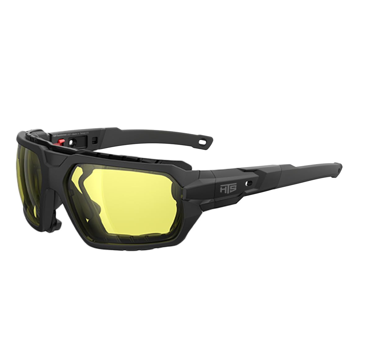 HTS HUNTERSKY Q37 Protective Powersports anti fog yellow tinted night vision driving riding glasses hunting Shooting Airsoft Skydiving Wind Dust proof
