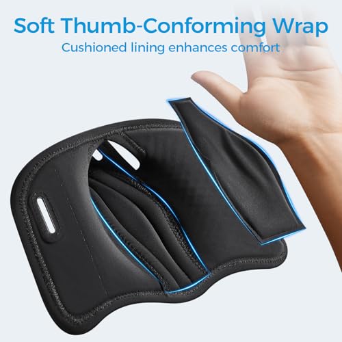 Thumb Brace Right/Left Hand, Thumb Spica Splint Hand Brace for Arthritis Pain and Support, Ergonomical Thumb Stabilizer for Trigger Thumb, CMC, De Quervains Tenosynovitis Pain Relief(S/M Blue)