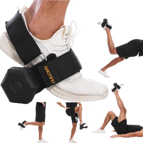 Dumbbell Foot Attachment for Leg Workout - Black, 1 Piece