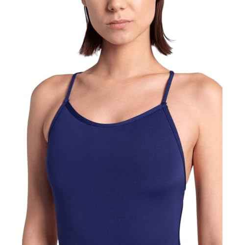 ARENA Performance Women's Team Solid Lace Back Swimsuit One Piece Bathing Suit