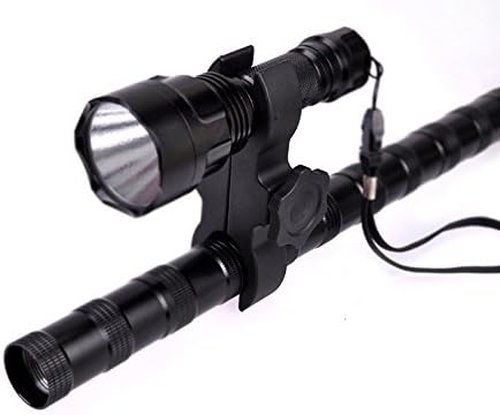 LED Flashlight Torch Quick Release Mount Infrared IR Torch Flashlight That Fits Multiple Scope Size 25-35mm for Infrared IR Torch Flashlight A100 E6 501B