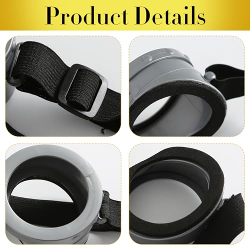 Steampunk Goggles Round Glasses Adult Cosplay Halloween Costume Accessories Props Party Supplies