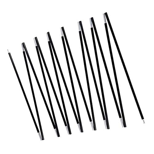 Aluminum Tent Poles Replacement, Fits Both Female and Male Ends, Lightweight Tent Pole Repair Kit, 7001 Aluminum Alloy T6 Heated