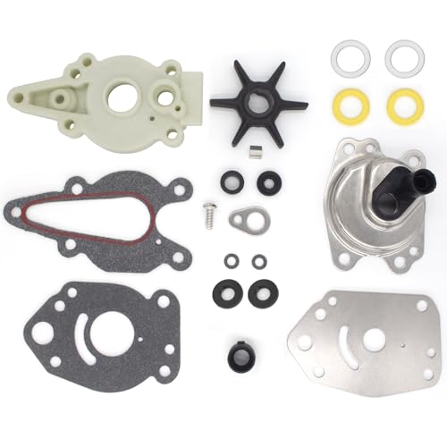 Outboard Water Pump Impeller Kit for Mercury 6-15 HP Marine Engines - QuickMariner