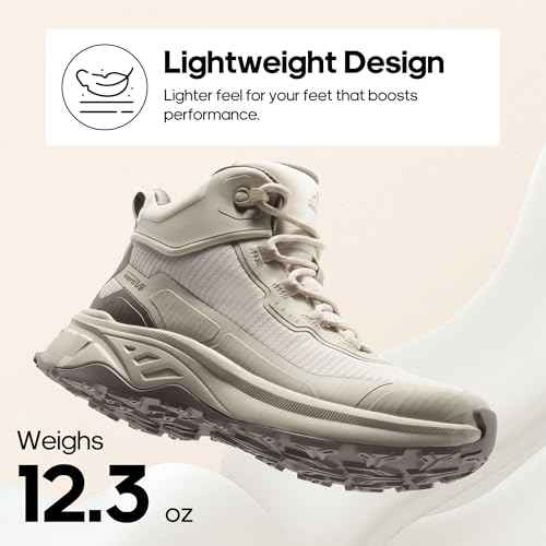 NORTIV 8 Women's Waterproof Lightweight Hiking Boots Trekking for Outdoor