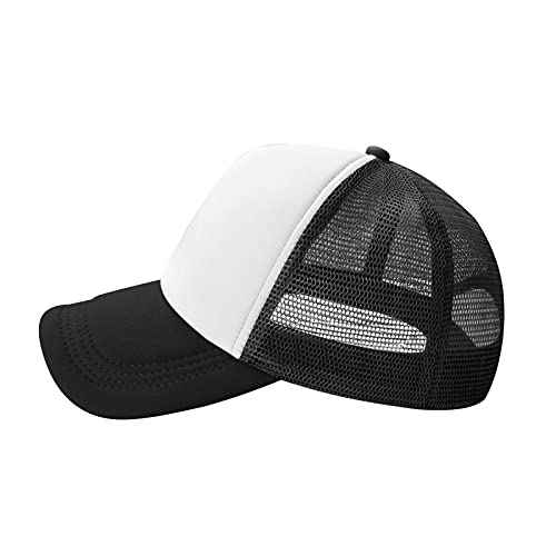 Custom Baseball Cap for Men Women, Customize Your Own Tucker Hat Personalized Adjustable Mesh Hat