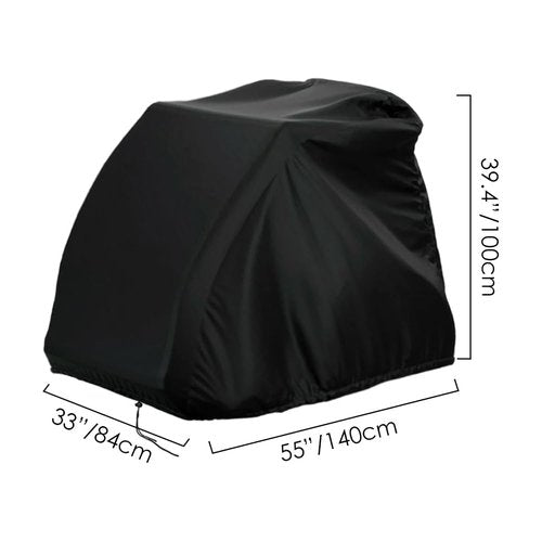 Gicov Bicycle Trailer Cover waterproof Bike Trailer Storage Cover with Adjustable Drawstring Pet Bike Trailer Protection Cover