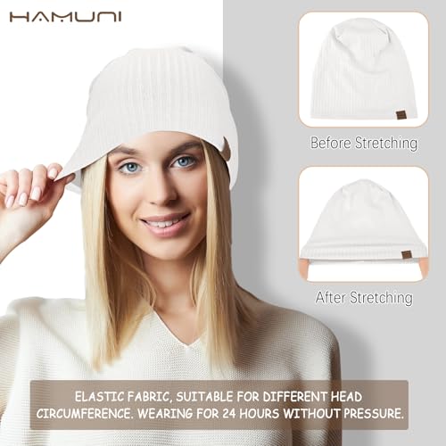 Slouchy Beanie for Men Women Soft Lightweight Running Beanie Hat Chemo Cap Skull Cap