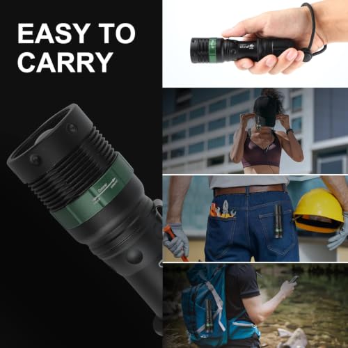 LED Traffic Wand Flashlight 250 Lumens, 11-Inch Emergency Signal Light
