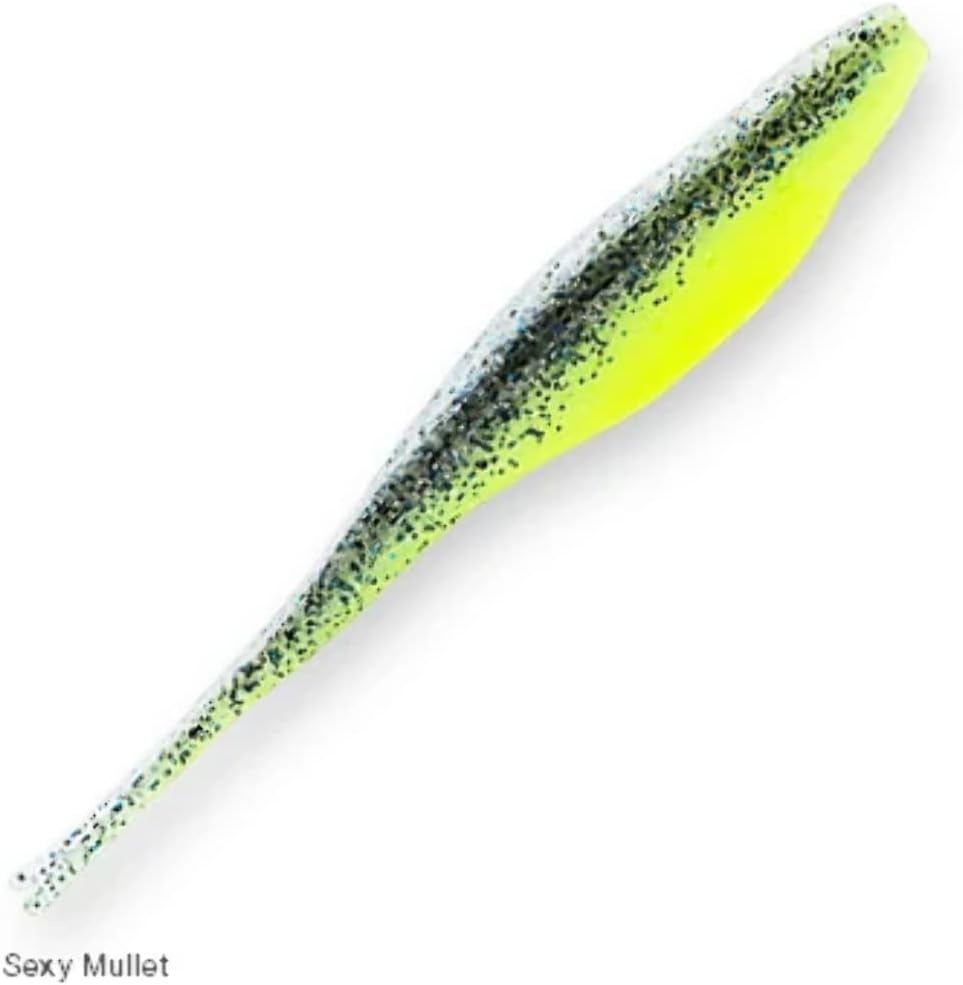 Z-MAN Scented Jerk ShadZ 4 inch Soft Plastic Jerkbait 5 Pack