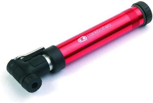 Crank Brothers Gem Red S Mini Pump for Road, MTB & Gravel Bikes