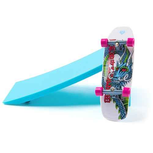 Tech Deck, Powell Peralta Legends SK8Shop Bonus Pack with Ramp, Collectible and Customizable Mini Skateboards, Kids Toys for Ages 6 and up