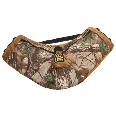 Realtree Hunter Safety System Muff-Pak Polar Fleece Hand Warmer with Pockets - Adjustable Fit