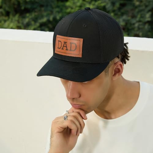 Dad Cap, Perfect New, First Dad Hat Fathers Day Birthday Gifts from Daughter Son Wife 1st Dad Papa Hats Gray