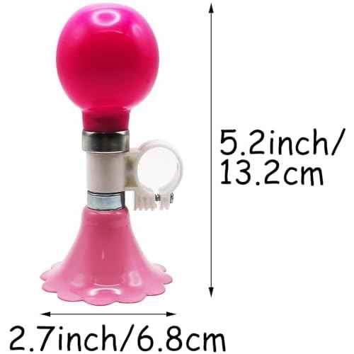 Kids Bike Horn, Cute Bicycle Handlebar Air Horn for Girls, Toddlers Universal Bike Accessories for Tricycle, Balance Bike, Scooter