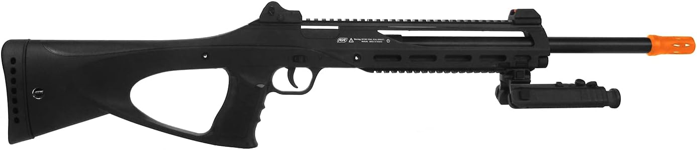 ASG TAC6 Black 6mm CO2 Airsoft Rifle - Non-Blowback, High Precision Shooting