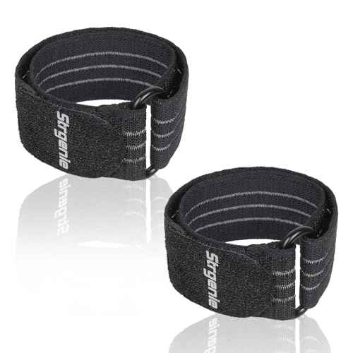 Elastic Ankle Straps, Cowboy Boot Straps, Adjustable Elastic Pant Leg Straps for Biking, Fishing, Hiking, Wading etc.