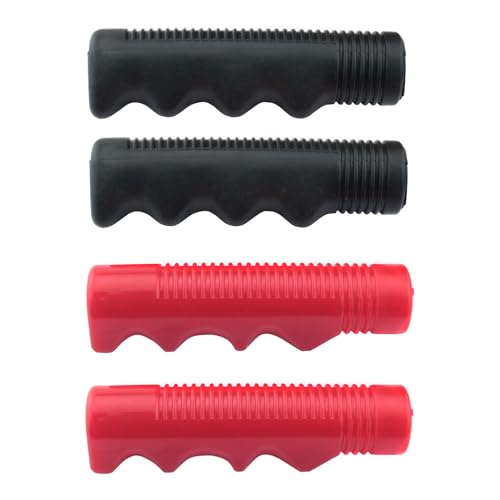 4pcs Tricycle Handlebars 3/4 inch Bundle Kids Non-Slip Special Replacement Bicycle Handlebars Grips Handlebar Covers Toys Round Hole Handlebars Agricultural Machinery Rototiller Armrests