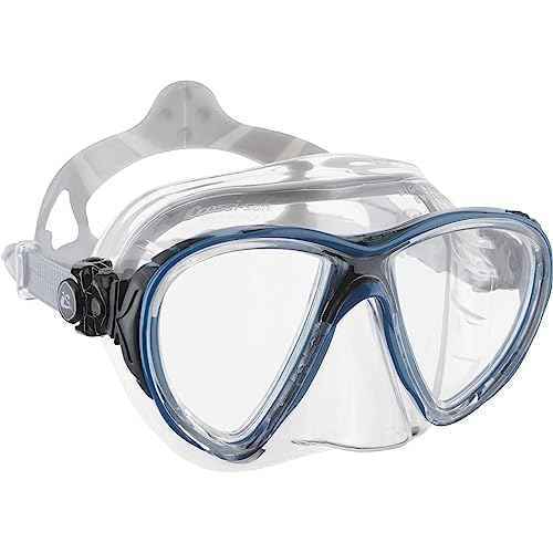 Cressi Adult High-End Scuba Diving Mask, Made in the Revolutionary Crystal Silicone - Big Eyes Evolution Crystal: Made in Italy