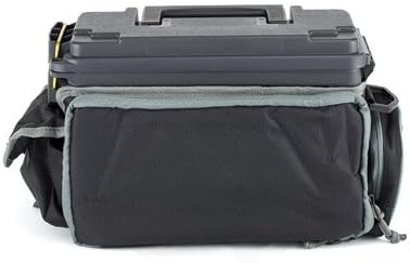 Plano 1312 X2 Tactical Range Bag - Durable Black Shooting Gear for Ammo & Accessories