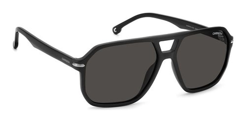 Carrera 302/S Polarized Square Sunglasses, Matte Black, 59 + 1