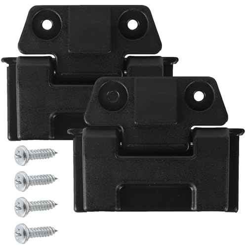 (2 Pack) Coolers Hinge for Igloo 25, 52, 72 Qt BMX Coolers Latch Replacement Parts, Cooler Hinges with Screws for Igloo Cooler Replacement Hinges