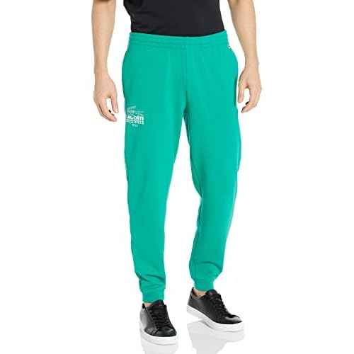 Lacoste Men's Crocodile Branding Cotton Fleece Sweatpants
