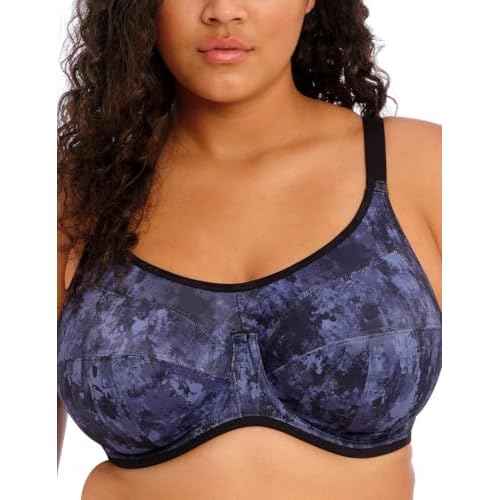 Elomi Women's Energise Underwire with Racerback Conversion Sports Bra (8042)