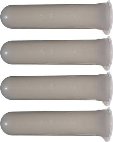 Set of 4 - GXG 140 Round Tubes - Smoke Semi Opaque