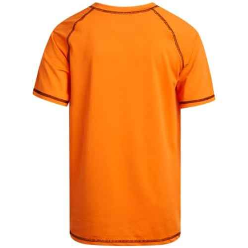 Quad Seven Boys Swim Shirt - 2 Pack Quick Dry Sun Protection Short Sleeve Rash Guard for Boys Youth Kids Swimwear (2T-18)