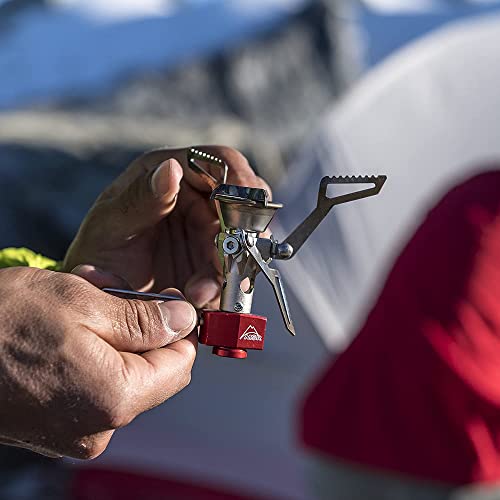 Ultralight Backpacking Camping Stove - Fast Boil & Adjustable Flame
