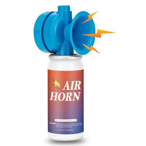 Air Horns for Safety Loud Marine, Air Horns Can 1.4oz Mini Small Handheld for Boat Sporting Events Emergency Use Camping Hiking Outdoor