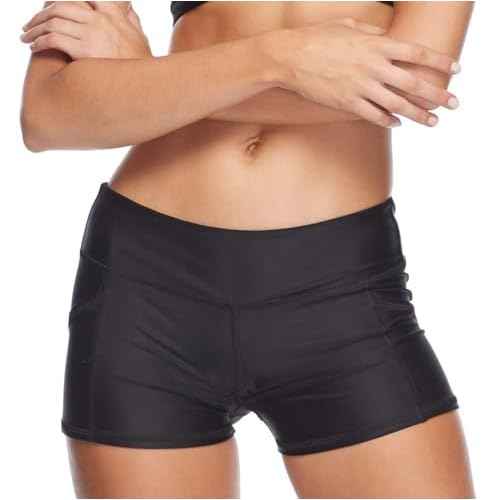 Body Glove Women's Standard Rider Elastic Waist Hybrid Swim Short