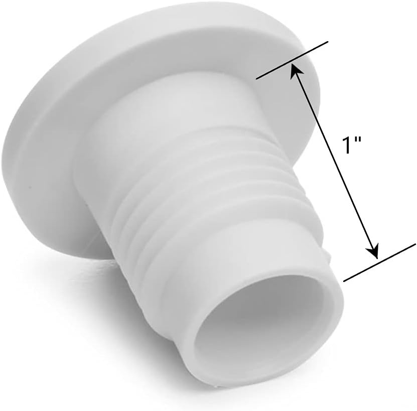 Coleman Cooler Standard Drain Plug Assembly - 1 Inch Shaft Length