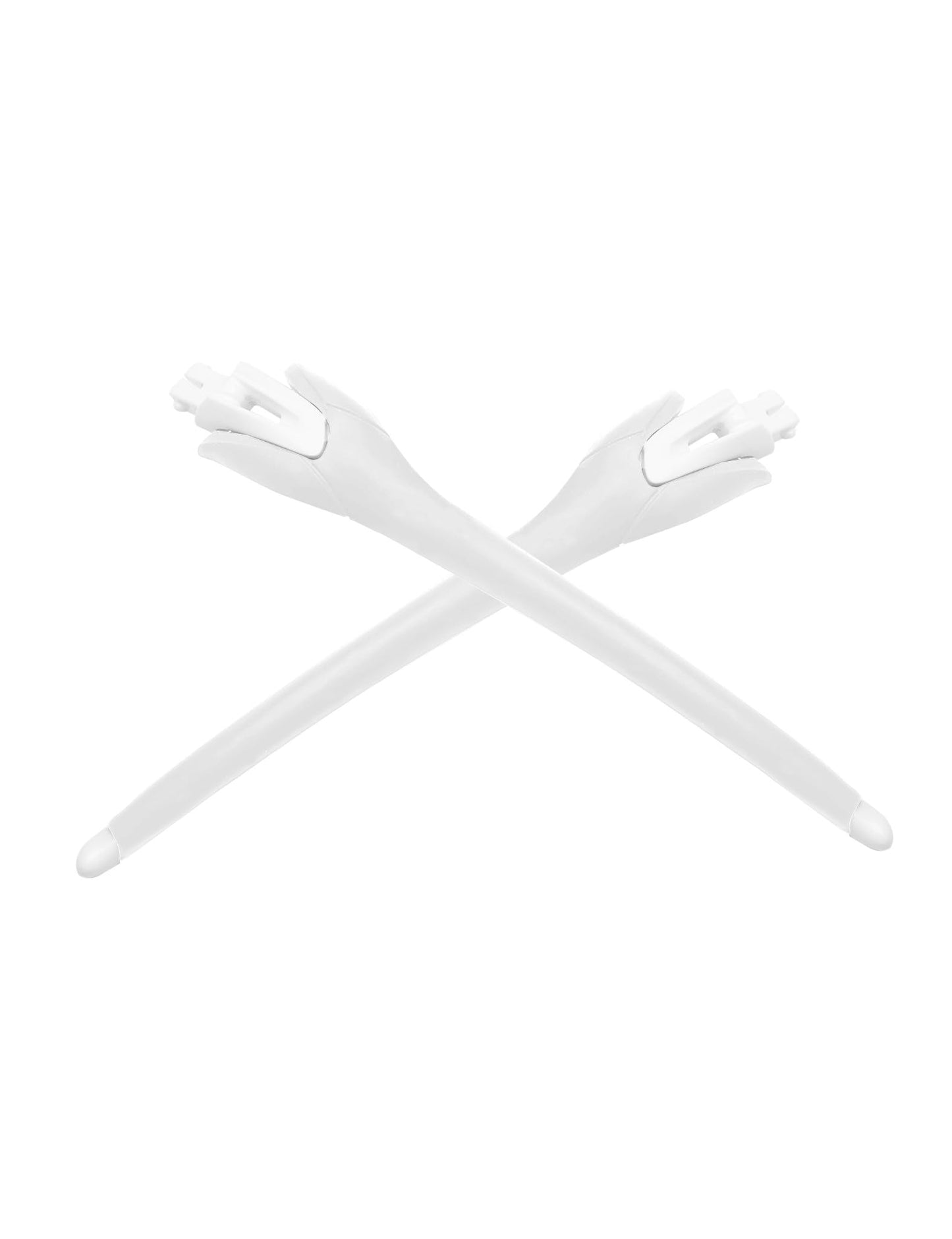 Eye Opening Stuff Replacement White Temples Arms For Oakley Radar EV OO9275 Sunglasses - White