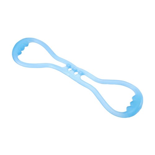 SUPVOX Silicone Yoga Resistance Band Multifunctional Figure Elastic Pull Rope Portable Compact Design for Fitness Odorless and Durable Stylish Blue