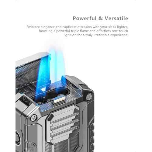 All-in-One Butane Torch Lighter, for Men