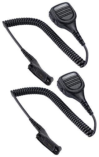Rugged Speaker Microphone Compatible with Motorola XPR and APX Radios