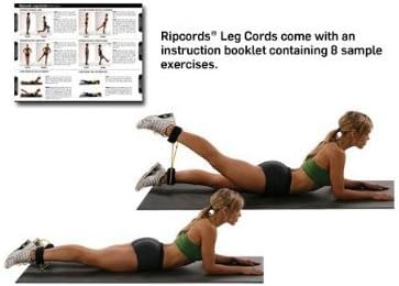 Ripcords Legcords Resistance Exercise Bands: Green Leg Cord