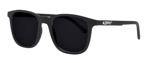 Zippo Classic Slim Angular Sunglasses, Black, 53 mm