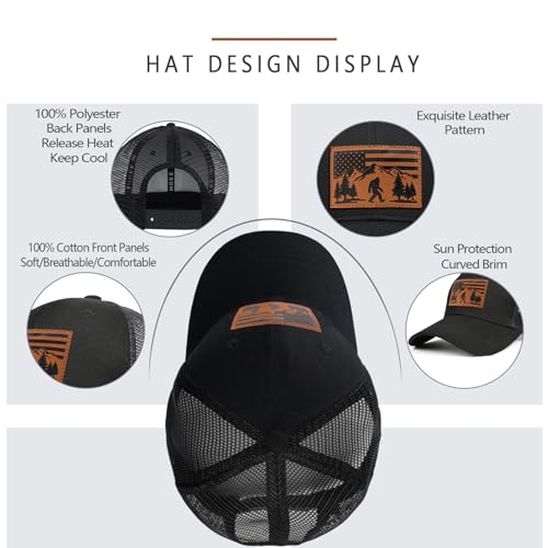 Gifts for Dad Husband Snapback Trucker Hat Baseball Cap Father's Day Christmas Valentine's Day Birthday Gifts