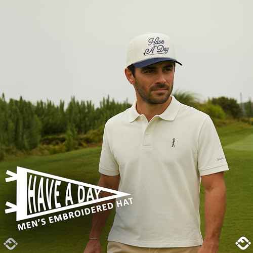 Funky Junque Funny Trucker Hat for Men - Trendy Rope Cap with Upside-Down Sayings, Lightweight Golf Hats Snapback