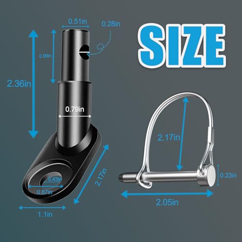 Universal Bike Trailer Hitch Connector for Kid Pet Cargo Trailers
