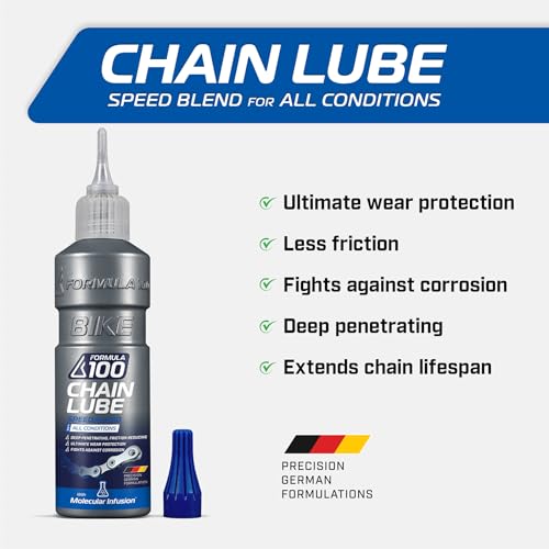 All Conditions Bike Chain Lube ? All-Weather Lubricant for Bicycles & Electric Bikes ? Protects Against Wear, Reduces Friction, Fights Corrosion ? 120ml (4.06 oz)