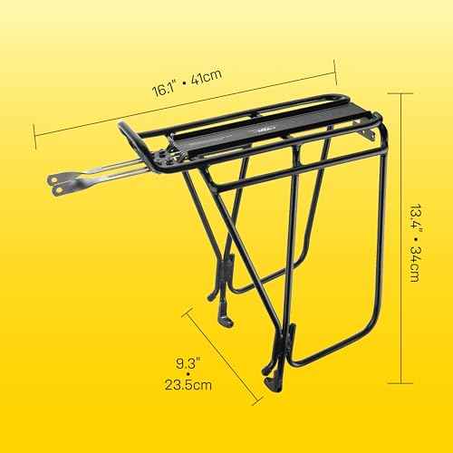 Topeak Super Tourist Rear Bike Rack DX for Disc Brake Bikes