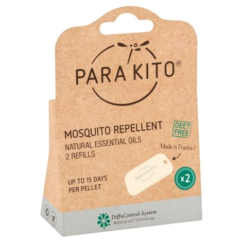 Mosquito Repellent Bracelet Refill Pellets 2 Pack - Citronella Oil, 15 Days Each, for Outdoor Camping & Hiking Accessories