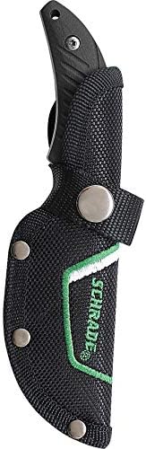 Schrade Delta Class Adder Fixed Blade with Drop Point Blade for Outdoor Survival